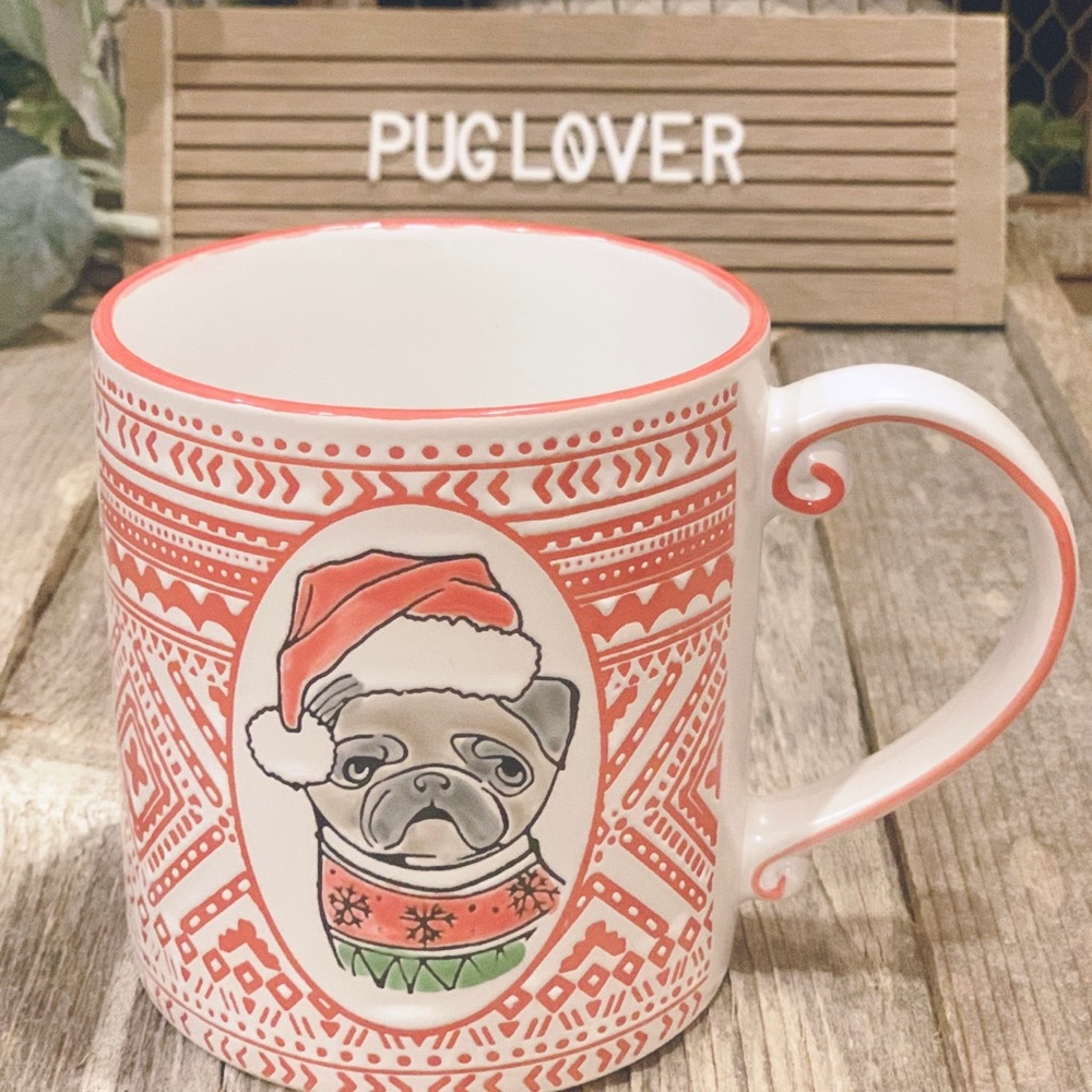 Pug Holiday Mug